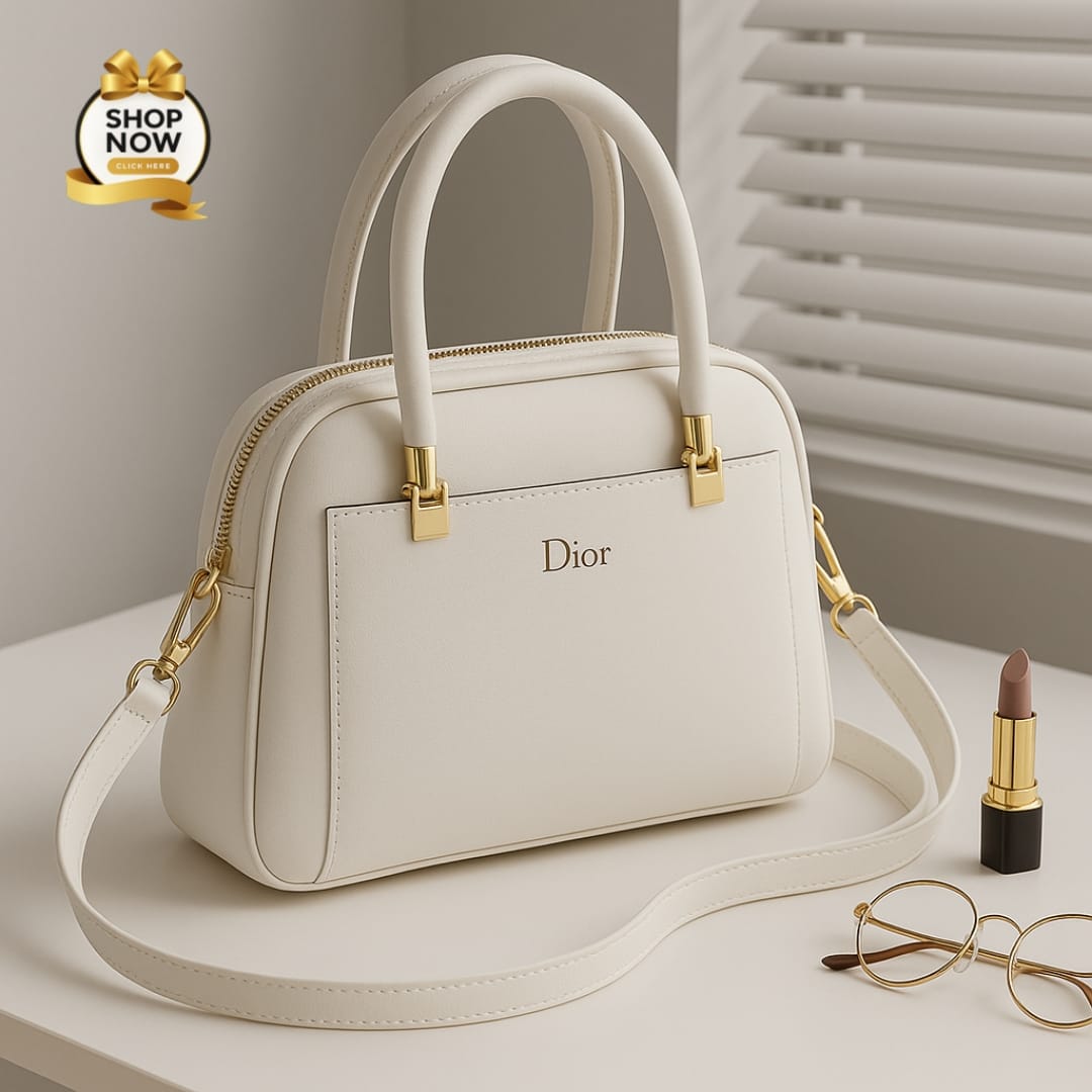Elegant Structured Leather Handbag – Luxury Designer Style