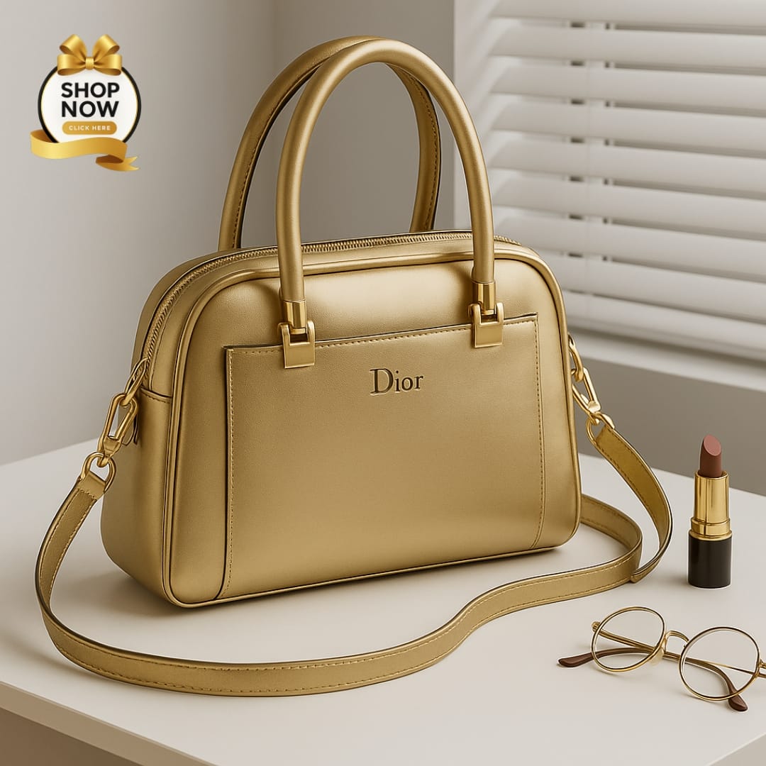 Elegant Structured Leather Handbag – Luxury Designer Style