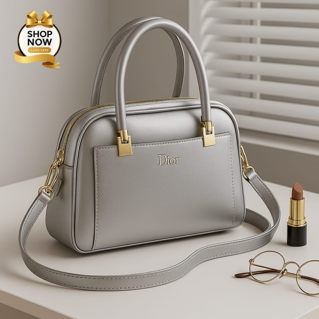 Elegant Structured Leather Handbag – Luxury Designer Style