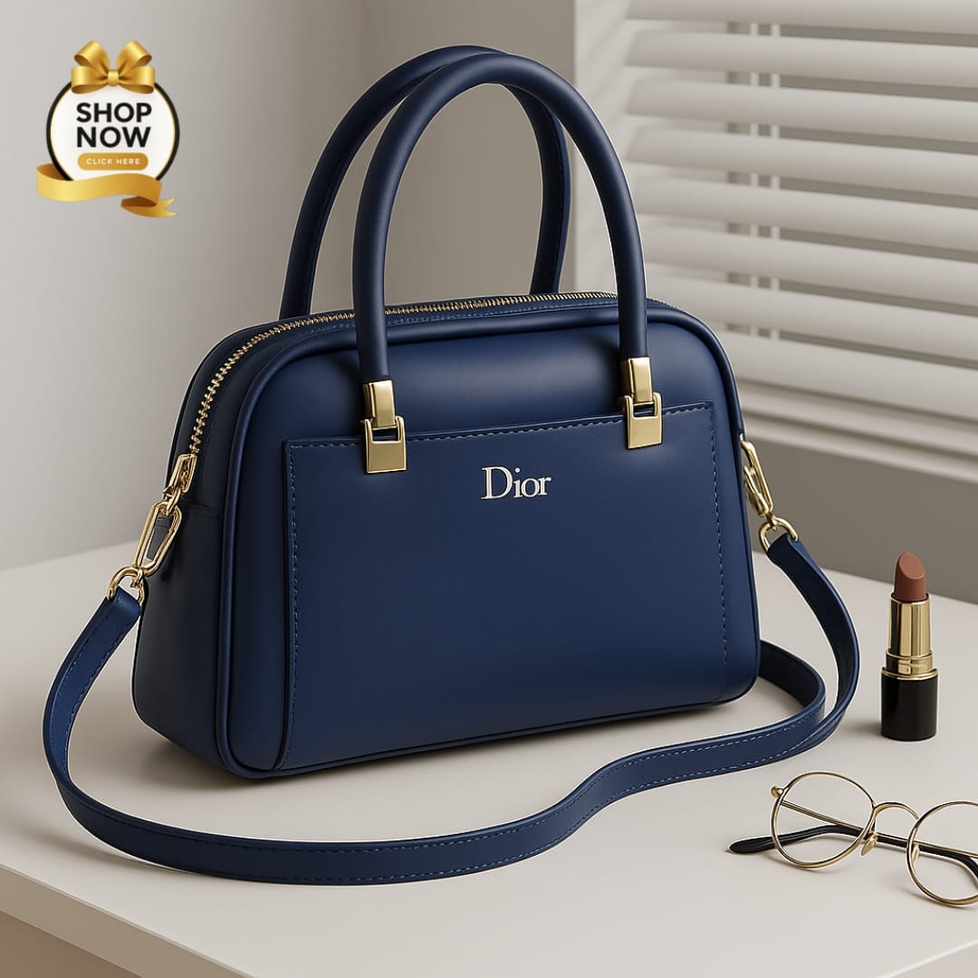 Elegant Structured Leather Handbag – Luxury Designer Style