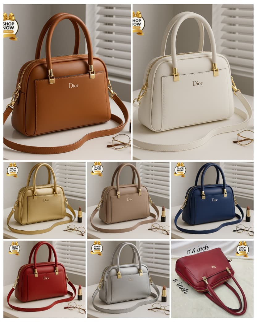 Elegant Structured Leather Handbag – Luxury Designer Style